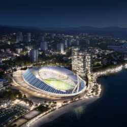 Vizualizacija Multifunkcionalnog kompleksa Stadiona Kantrida