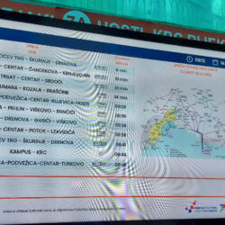 Završna konferencija ITU projekta „Jačanje sustava prijevoza“ i predstavljanje displeja za najavu dolaska autobusaZavršna konferencija ITU projekta „Jačanje sustava prijevoza“ i predstavljanje displeja za najavu dolaska autobusa