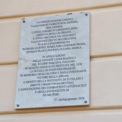 Otkrivanje spomen ploče na OŠ Belvedere u znak sjećanja na učenike i profesore žrtve Holokausta