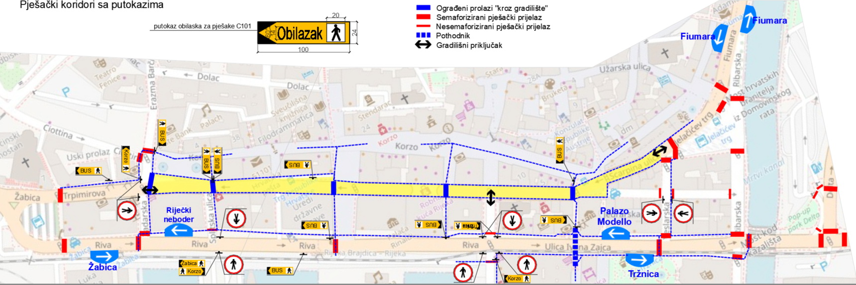 Zatvaranje Adamićeve ulice - preregulacija prometa