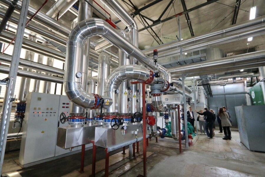 Toplana Gornja Vežica - strojarski dio toplane