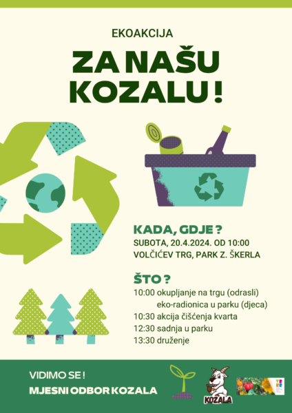 MO Kozala - ekoakcija plakat