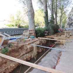 Radovi u Krešimirovoj ulici u sklopu projekta Poboljšanje vodno-komunalne infrastrukture na području Aglomeracije Rijeka