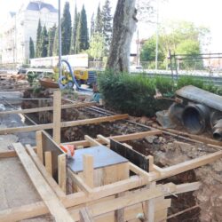 Radovi u Krešimirovoj ulici u sklopu projekta Poboljšanje vodno-komunalne infrastrukture na području aglomeracije Rijeka