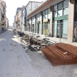 Radovi u Adamićevoj ulici u sklopu projekta Poboljšanje vodno-komunalne infrastrukture na području Aglomeracije Rijeka