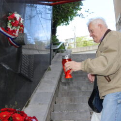 Polaganje vijenaca u povodu oslobođenja Trsata i Sušaka