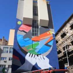 Mural u sklopu manifestacije Japan u Rijeci