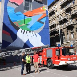 Mural u sklopu manifestacije Japan u Rijeci