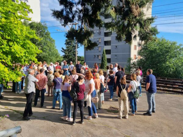 Početak vođene šetnje sa Theodorom de Canziani