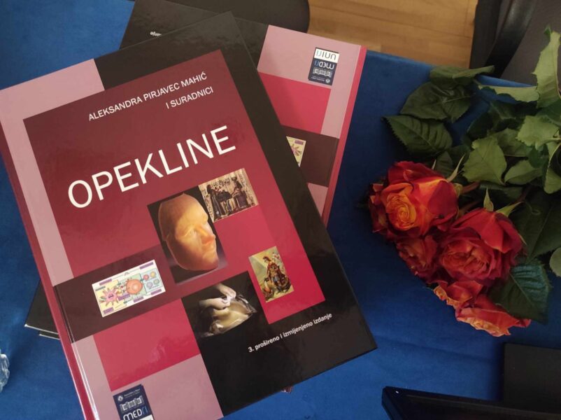 Predstavljanje 3 prosirenog izdanja udzbenika Opekline autorice Aleksandre Pirjavec Mahic i suradnika