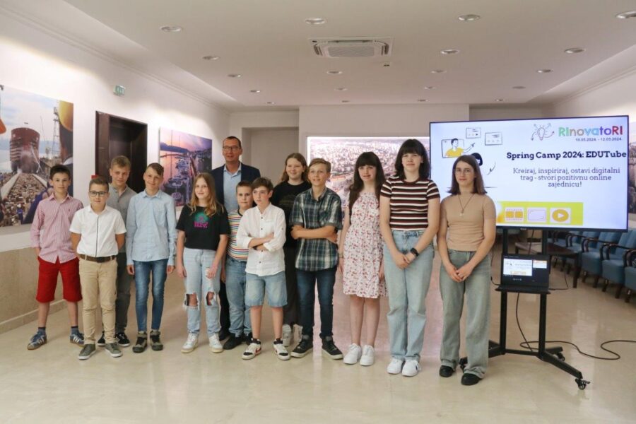 Prijem za sudionike Spring Campa u sklopu projekta RInovatoRI