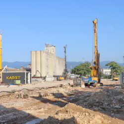 Gradilište kompleksa Zapadna Žabica lipanj 2024