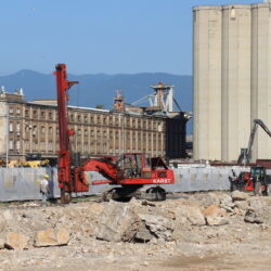Gradilište kompleksa Zapadna Žabica lipanj 2024