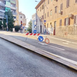 Radovi u ulici Pomerio