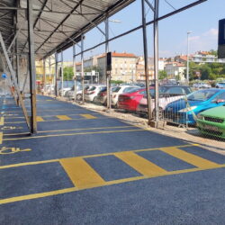Srednja Delta - parkiralište kod Exportdrva