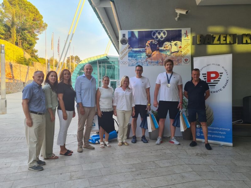 Docek olimpijaca iz Pariza na Bazenima Kantrida