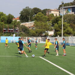 Obilazak pomoćnog nogometnog igrališta Stadiona Kantrida