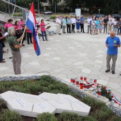 Polaganje vijenaca Dan pobjede Zamet