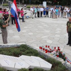 Polaganje vijenaca Dan pobjede Zamet
