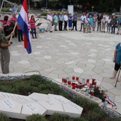 Polaganje vijenaca Dan pobjede Zamet