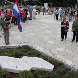 Polaganje vijenaca Dan pobjede Zamet