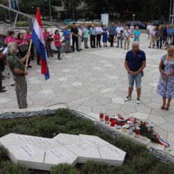 Polaganje vijenaca Dan pobjede Zamet