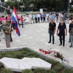Polaganje vijenaca Dan pobjede Zamet