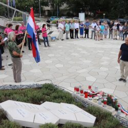 Polaganje vijenaca Dan pobjede Zamet