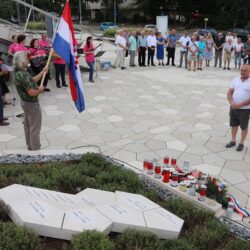Polaganje vijenaca Dan pobjede Zamet