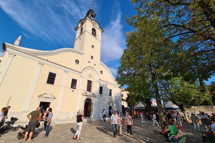 U Trsatskom svetistu proslavljen blagdan Velike Gospe 2022