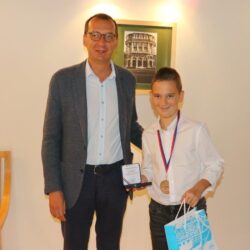 Prijem za šahiste Laru Zagorac i Erika Golubovića
