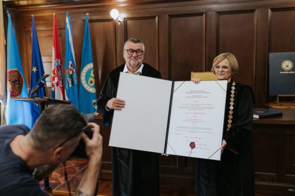 Svečana ceremonija dodjele počasnog doktorata Rajku Grliću