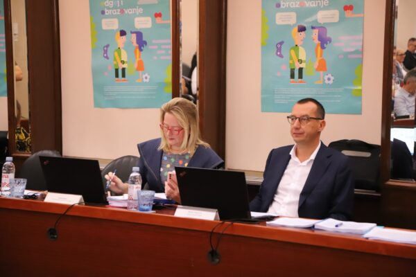 Zamjenica gradonačelnika Sandra Krpan i gradonačelnik Marko Filipović