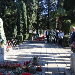 Polaganje vijenaca povodom blagdana Svih svetih