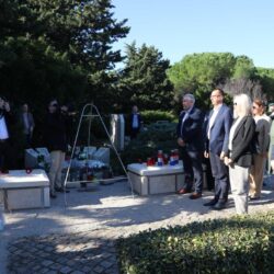 Polaganje vijenaca povodom blagdana Svih svetih
