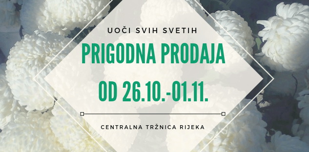 Prigodna prodaja uoči blagdana Svih svetih