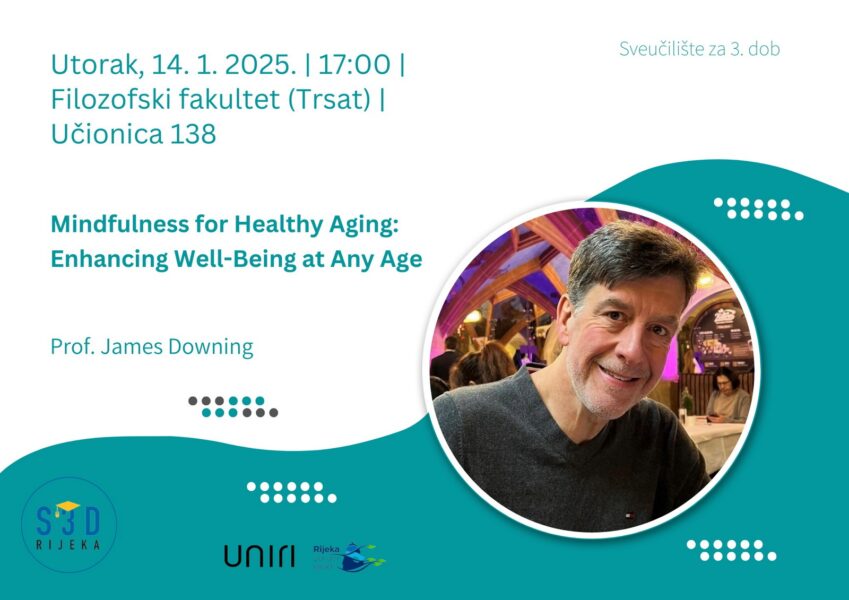 Pedavanje Mindfulness for Healthy Aging Enhancing Well-Being at Any Age