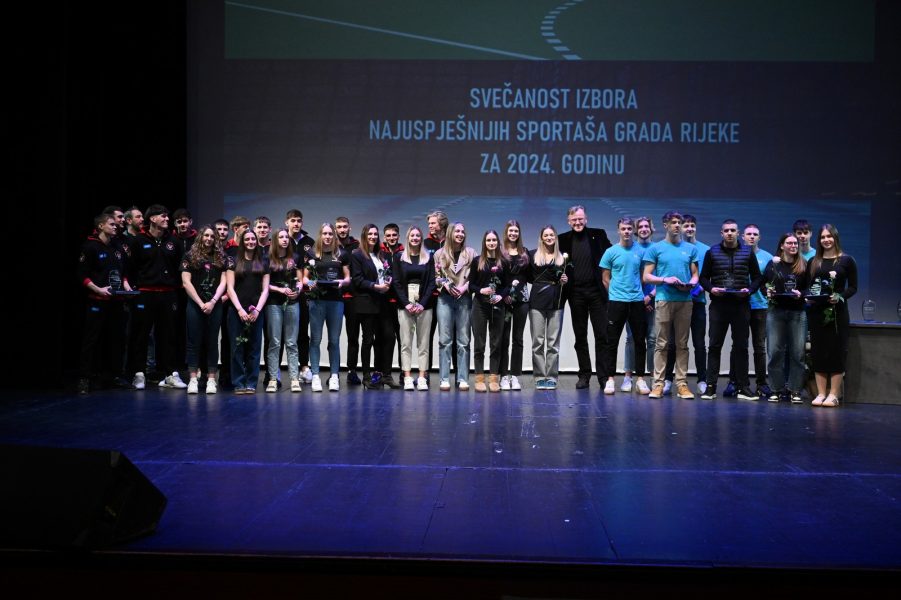 Dodjela priznanja najuspješnijim sportašima Grada Rijeke za 2024. godinu -foto Kurti
