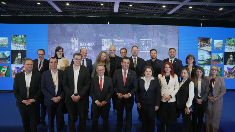 Pakt slobodnih gradova u Tirani - foto Vijeće ministara Albanije
