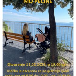Plakat za otvorenje izložbe Dinka Jurjevića