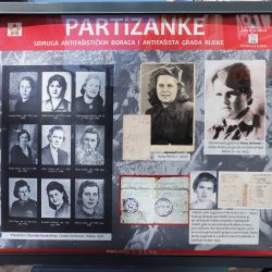 Izložba Partizanke na Korzu