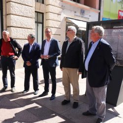 Otvorenje izložbe Riječka bitka na postamentima na Korzu