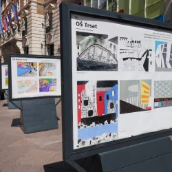 Otvorenje izložbe Riječka bitka na postamentima na Korzu