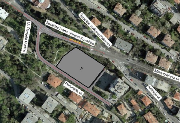 Priključak garaže Krimeja na prometnu mrežu