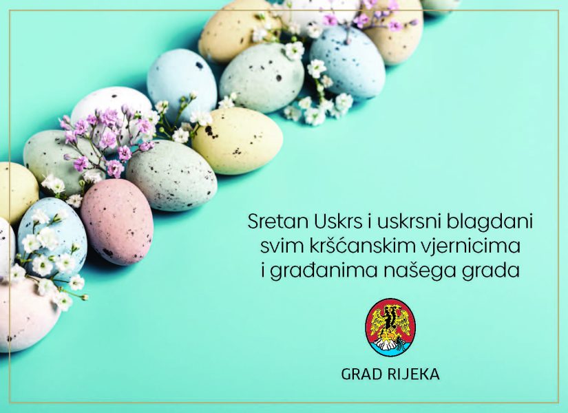 Uskršnja čestitka Grad Rijeka