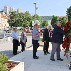Polaganje vijenaca Dan oslobođenja Rijeke