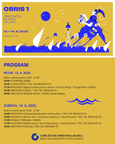 Program obrtničkog sajma Obris