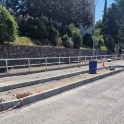 Cestovni otoci na Gornjoj Vezici