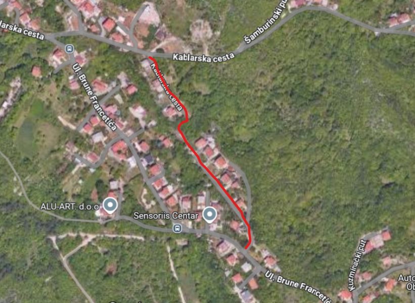 Izvođenje radova na Gornjoj Drenovi