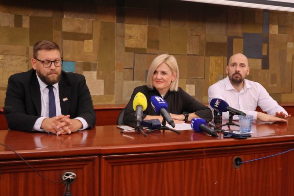 Konferencija za medije Rinčić, Vivoda i Milaković